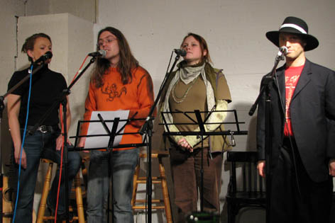 Frauke, Lars, Anika, Bernie