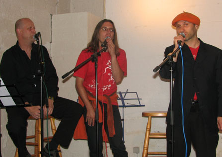 Washy, Lars und Dr. Bernie Burn
