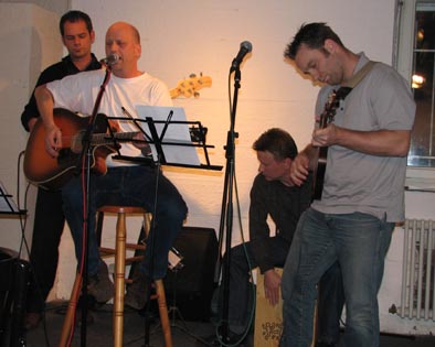 Waschy und Torsten mit Ralf und Ulf