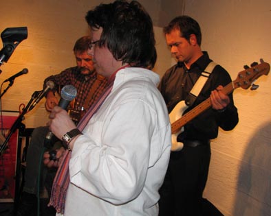Stefanie Vornier mit Band